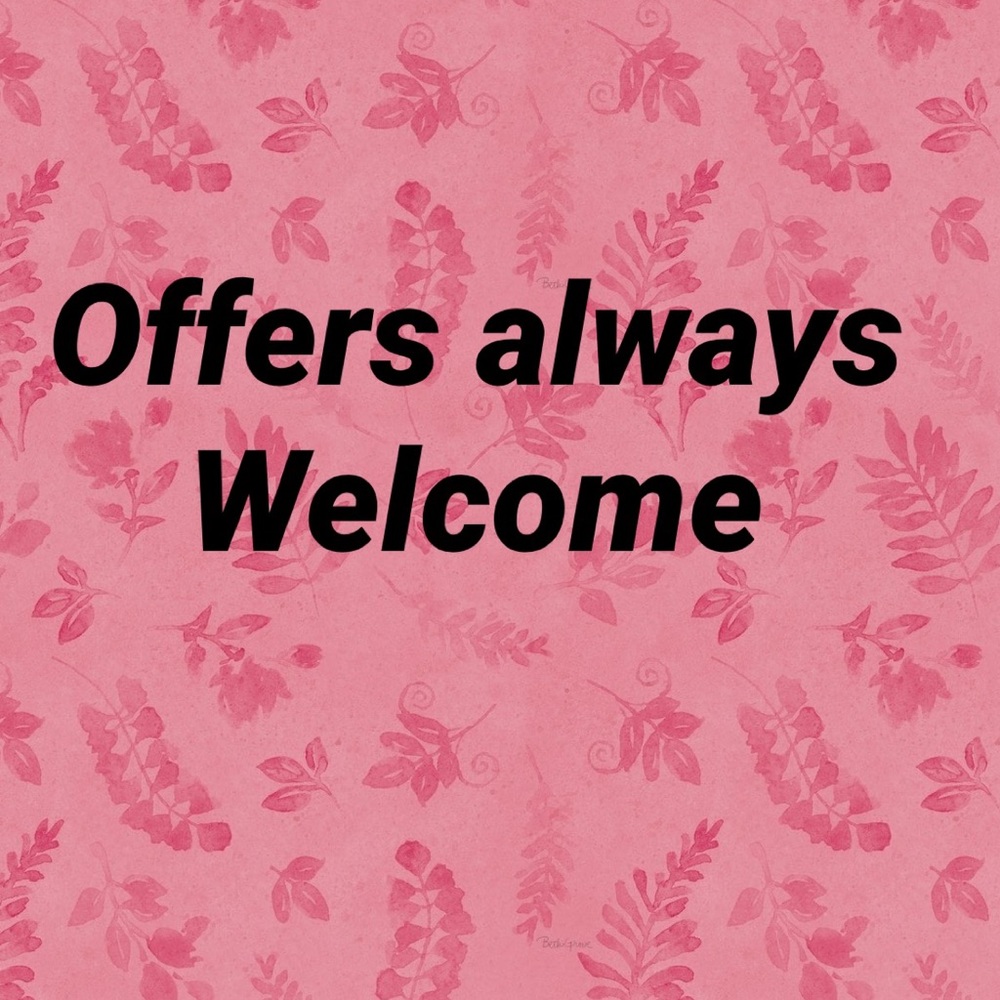 Offers are always welcome :)